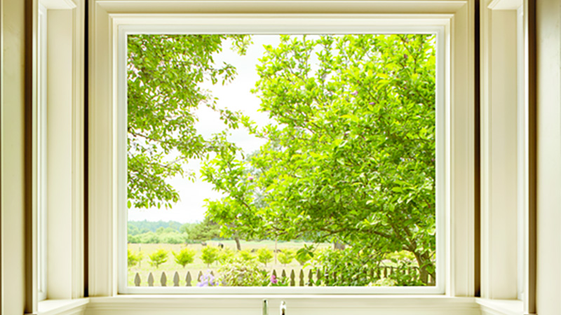 custom window installation with bold exterior trim showcasing durable materials and design flexibility for coastal North Carolina homes