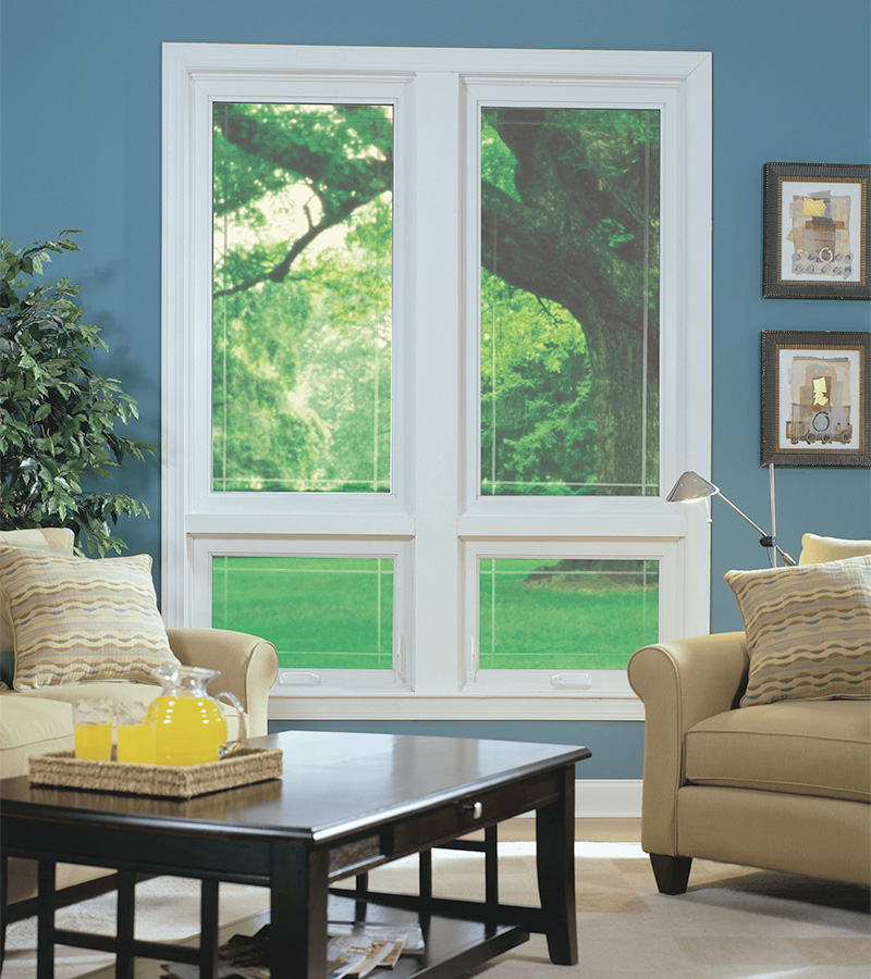 double hung window providing balanced airflow and natural light with energy efficient performance for everyday living in Wilmington coastal Carolina home