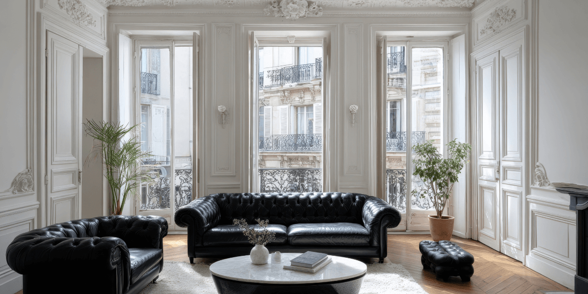 beautiful home with big picture windows