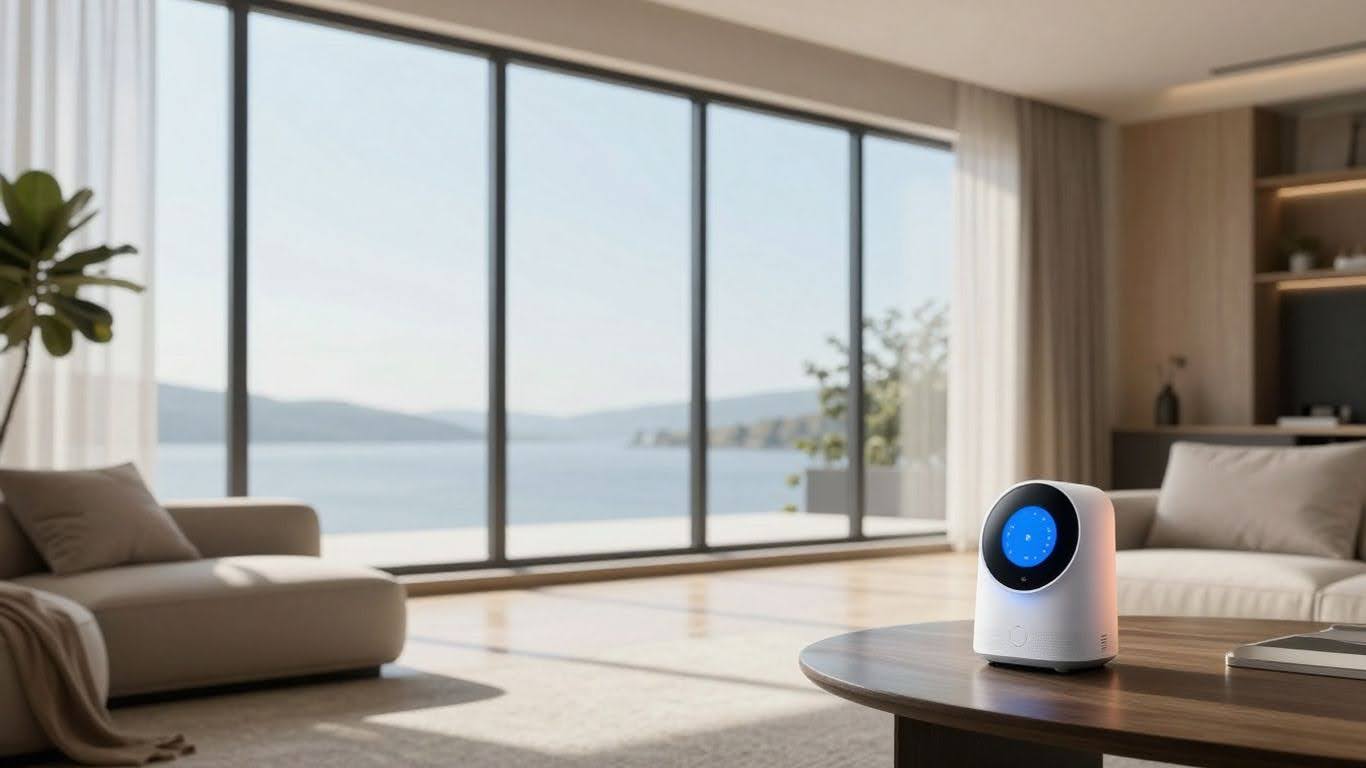 Smart windows in a Jacksonville home