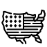 Icon of USA map representing nationwide support and commitment from Wallaby Windows